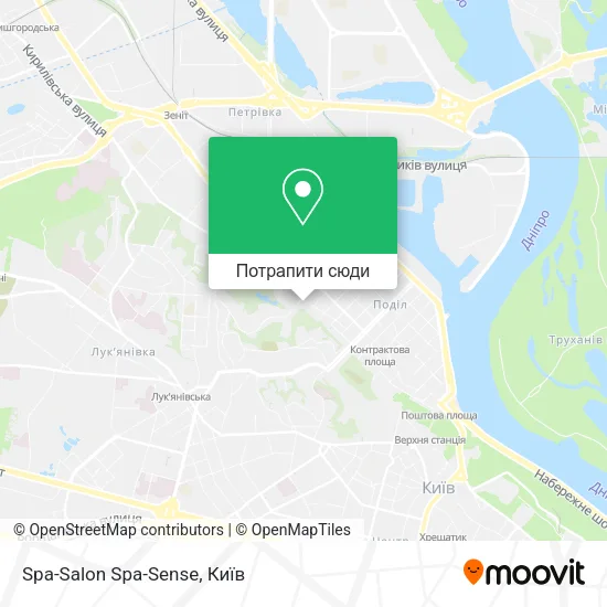 Карта Spa-Salon Spa-Sense