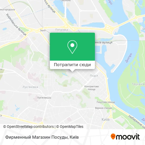 Карта Фирменный Магазин Посуды