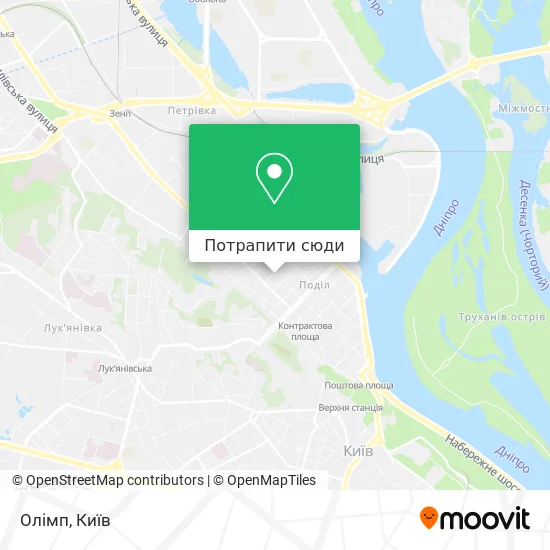 Карта Олімп