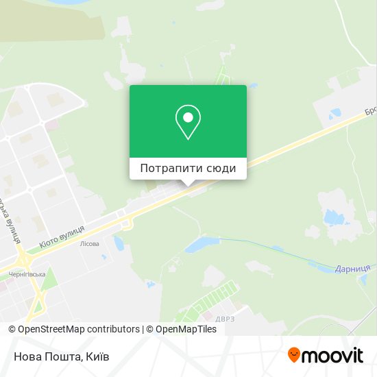 Карта Нова Пошта