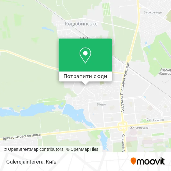 Карта Galerejainterera