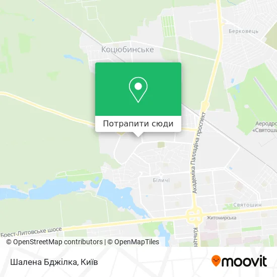 Карта Шалена Бджілка