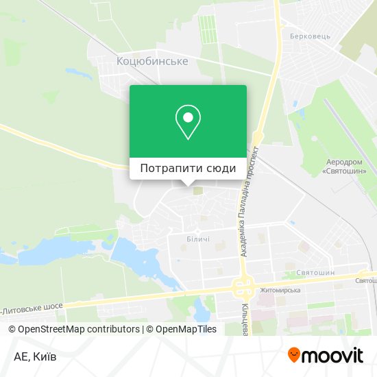 Карта AE