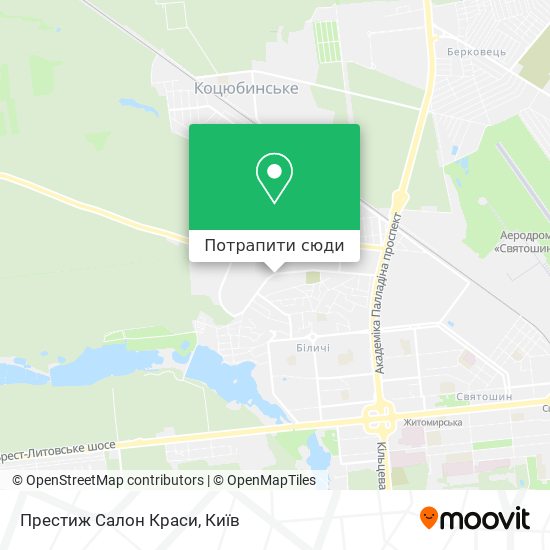 Карта Престиж Салон Краси