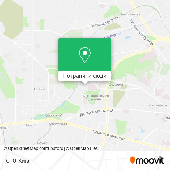 Карта СТО