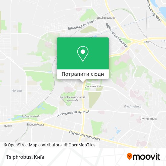 Карта Tsiphrobus