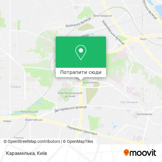 Карта Карамелька