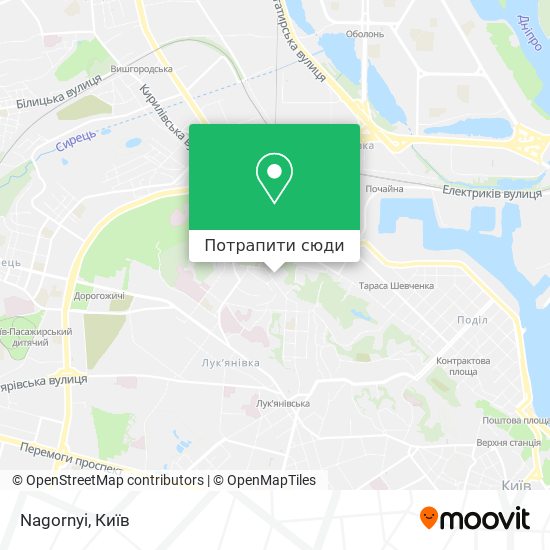 Карта Nagornyi