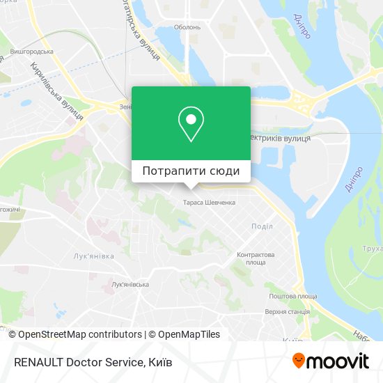 Карта RENAULT Doctor Service