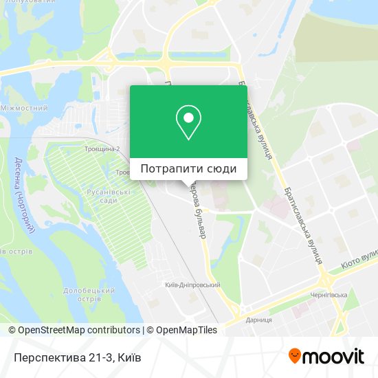 Карта Перспектива 21-3