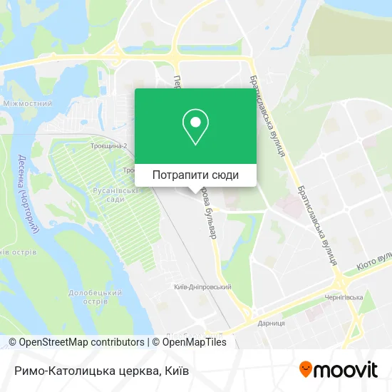 Карта Римо-Католицька церква