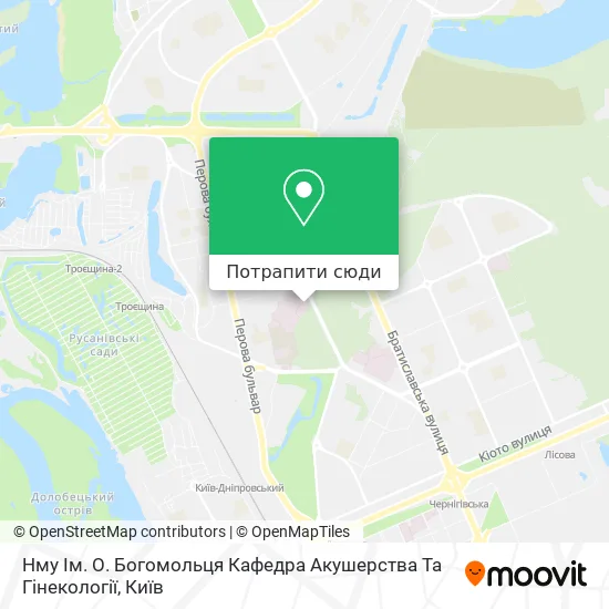 Карта Нму Ім. О. Богомольця Кафедра Акушерства Та Гінекології