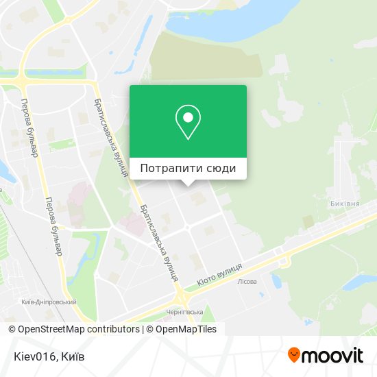 Карта Kiev016