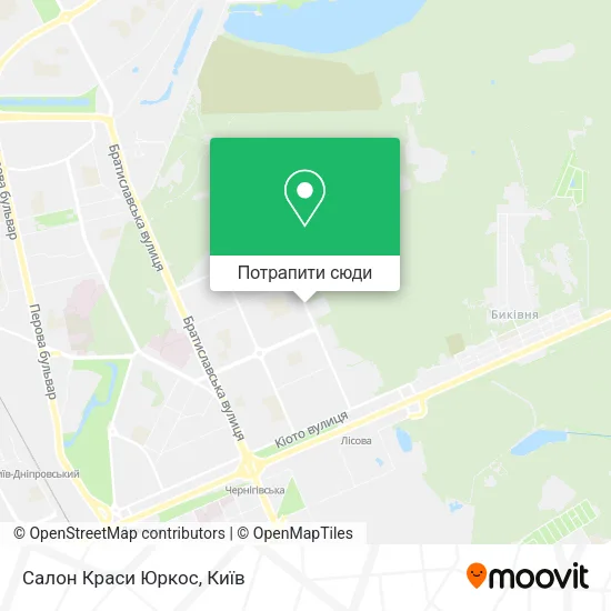 Карта Салон Краси Юркос