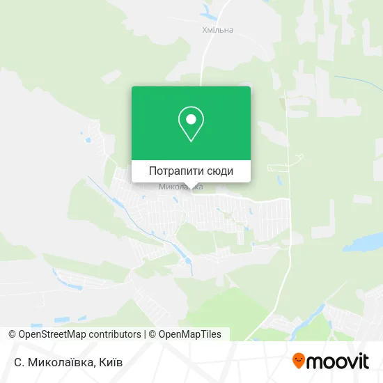 Карта С. Миколаївка