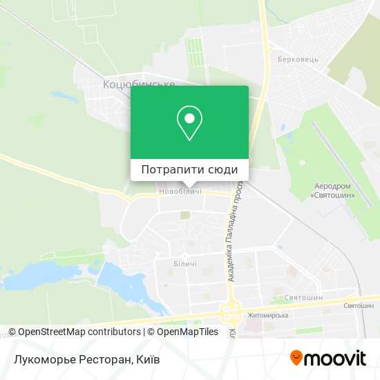 Карта Лукоморье Ресторан