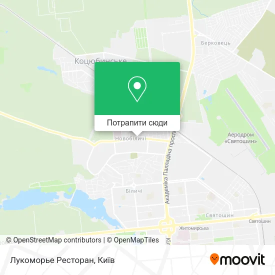 Карта Лукоморье Ресторан