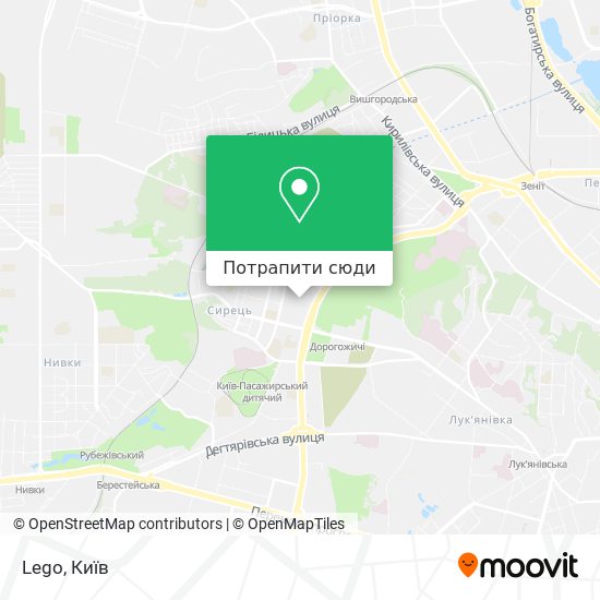 Карта Lego
