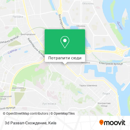 Карта 3d Развал-Схождение