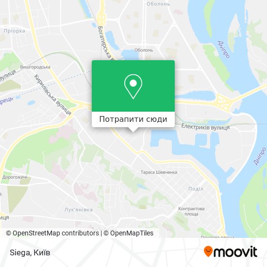 Карта Siega
