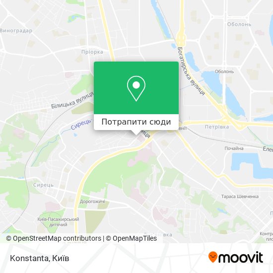Карта Konstanta