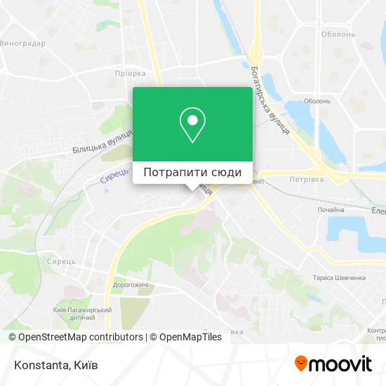 Карта Konstanta