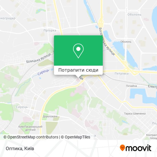 Карта Оптика
