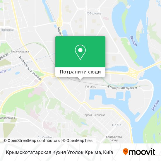 Карта Крымскотатарская Кухня Уголок Крыма