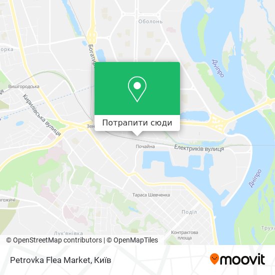 Карта Petrovka Flea Market