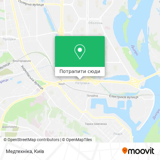 Карта Медтехніка