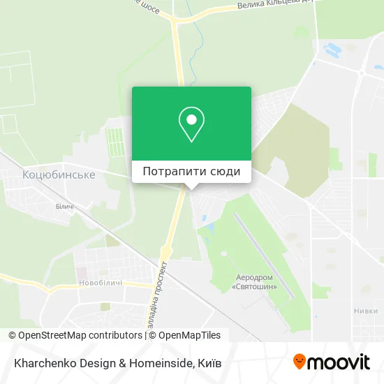 Карта Kharchenko Design & Homeinside
