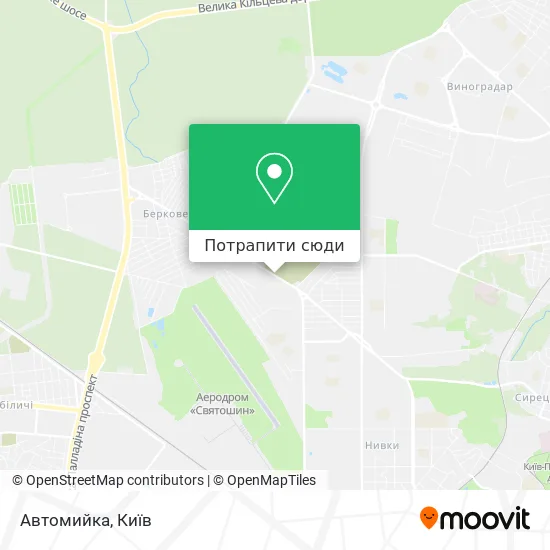 Карта Автомийка