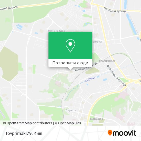 Карта Tovprimaki79