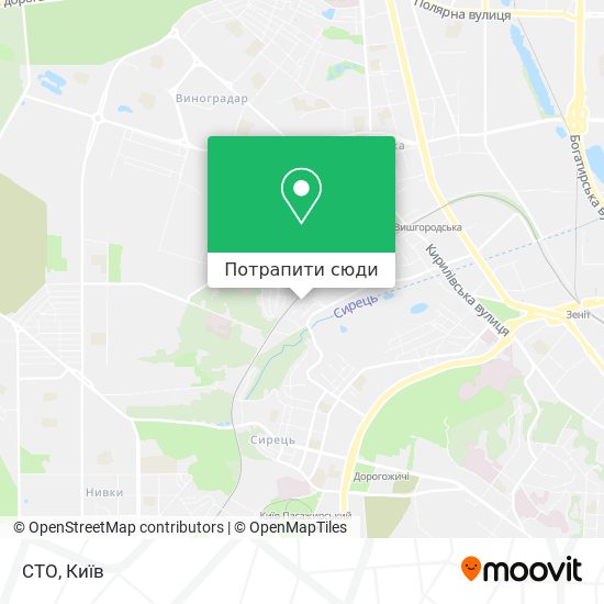 Карта СТО
