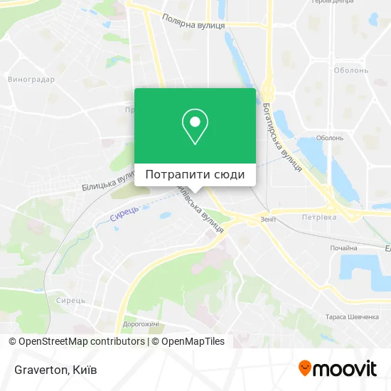 Карта Graverton