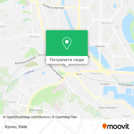 Карта Крокс