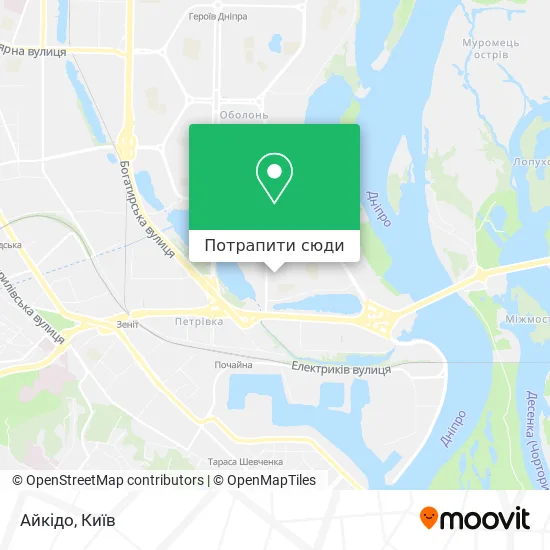 Карта Айкідо