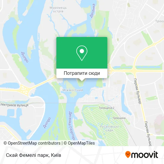 Карта Скай Фемелі парк