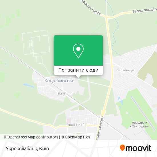 Карта Укрексімбанк