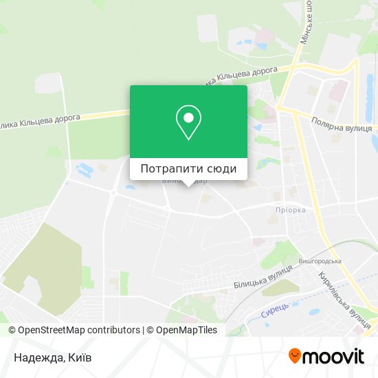 Карта Надежда