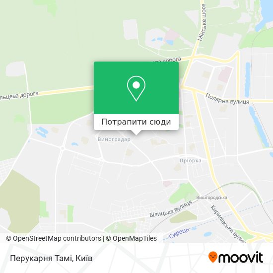Карта Перукарня Тамі
