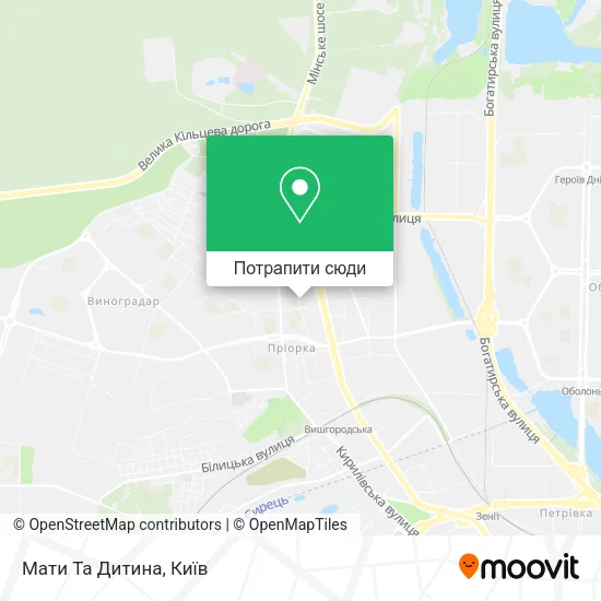 Карта Мати Та Дитина