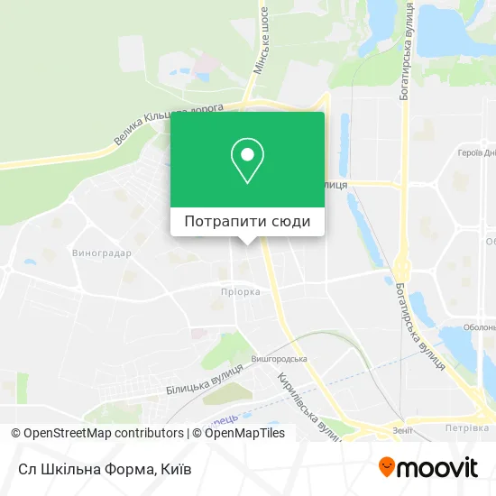 Карта Сл Шкільна Форма