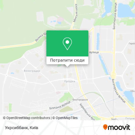 Карта Укрсиббанк
