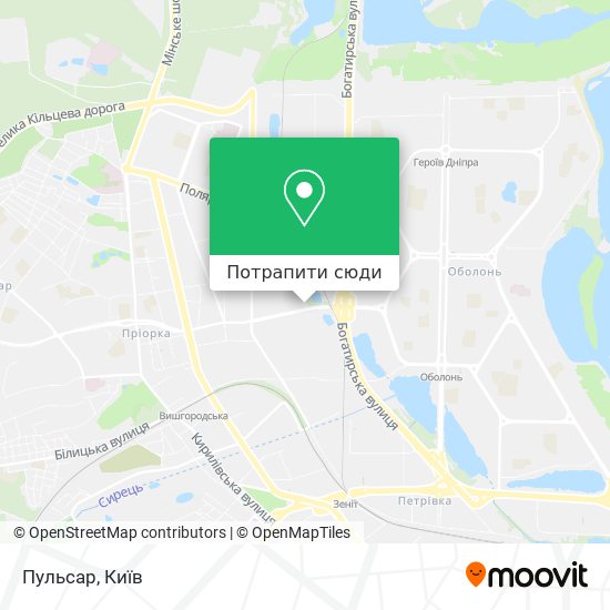Карта Пульсар