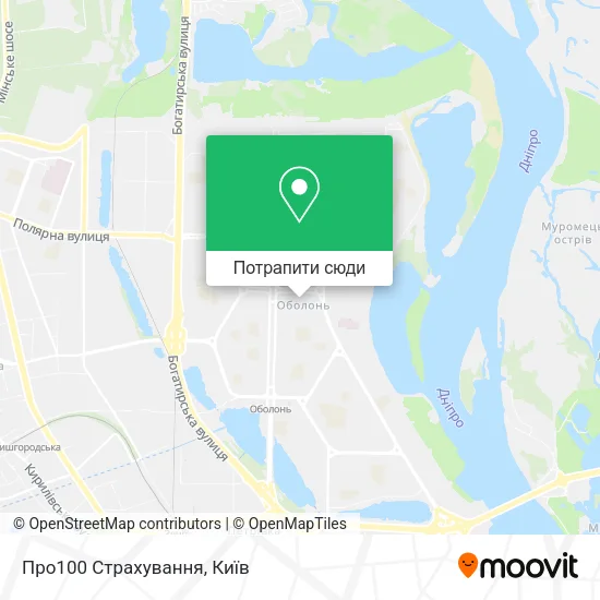 Карта Про100 Страхування