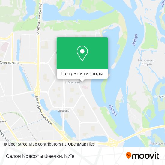 Карта Салон Красоты Феечки