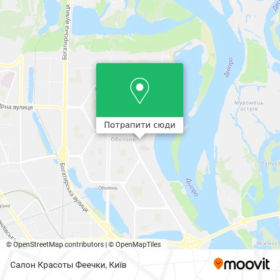 Карта Салон Красоты Феечки