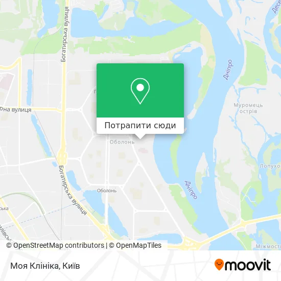 Карта Моя Клініка
