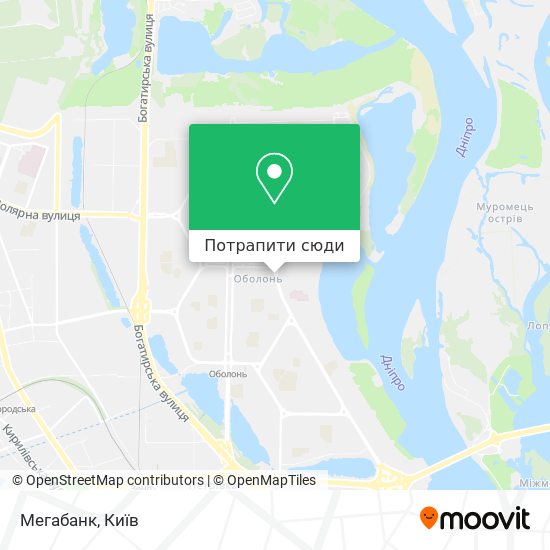 Карта Мегабанк